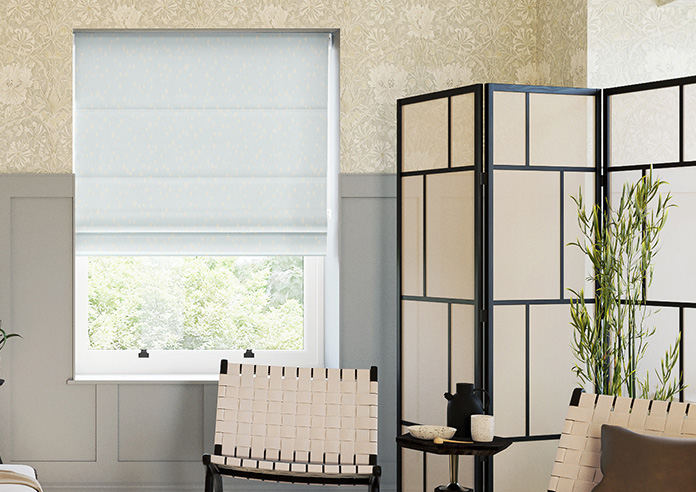 Norrland, Steam Blue - Twist&Fit Roman Blind - Image 3